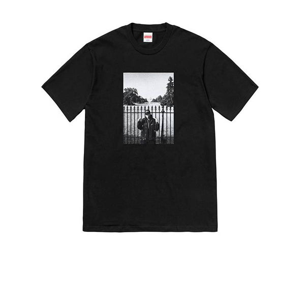 SUPREME UNDERCOVER/PUBLIC ENEMY WHITE HOUSE TEE BLACK SS18 - Stay