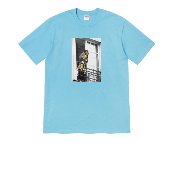 ANTIHERO X SUPREME BALCONY TEE LIGHT SLATE FW20 - Stay Fresh