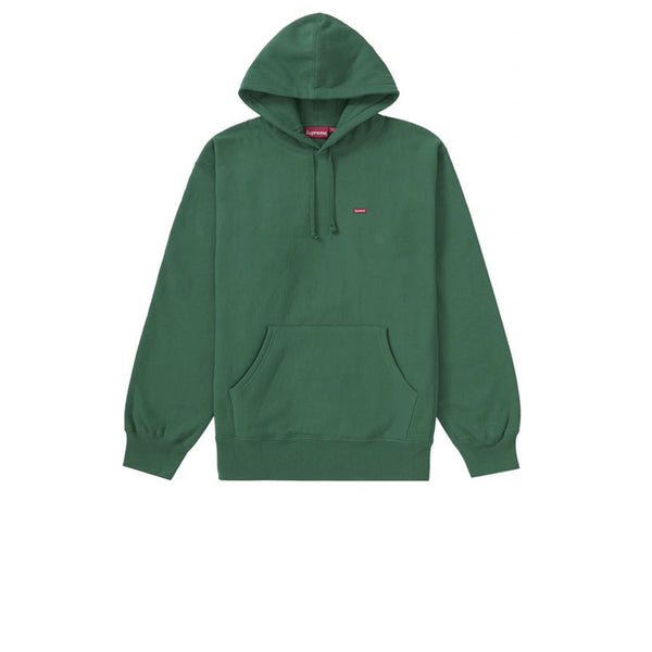 SUPREME SMALL BOX HOODED SWEATSHIRT LIGHT PINE FW21