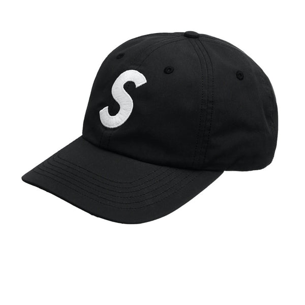 SUPREME VENTILE S LOGO 6-PANEL BLACK FW21 - Stay Fresh