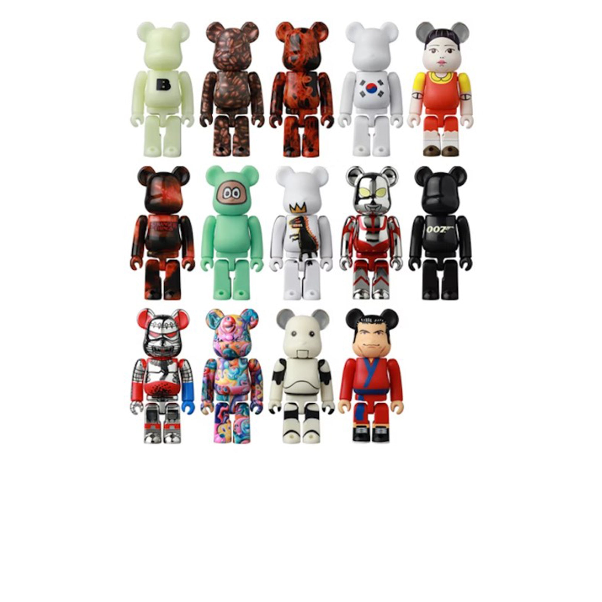 Bearbrick 1000% - Stussy/Supreme