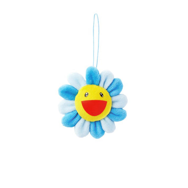 TAKASHI MURAKAMI FLOWER PLUSH PIN BLUE - HotelomegaShops