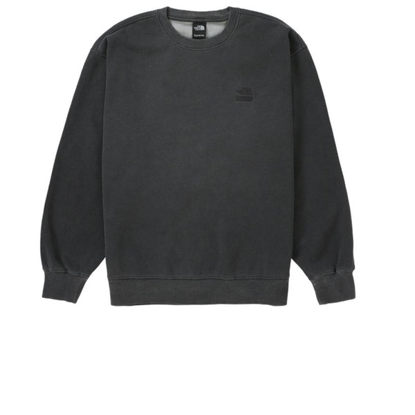 SUPREME X THE NORTH FACE PIGMENT PRINTED CREWNECK BLACK 2021