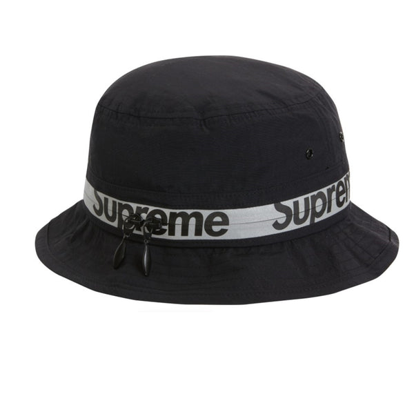 supreme reflective zip crusher black