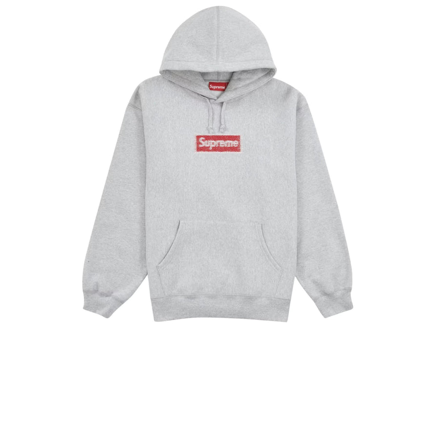 XL】Supreme Inside Out Box Logo Hooded Sweatshirt Heather Grey