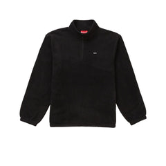 SUPREME POLARTEC HALF ZIP PULLOVER BLACK FW19 - Stay