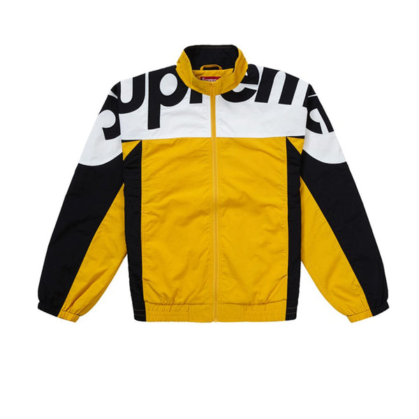 SUPREME SHOULDER LOGO TRACK JACKET GOLD FW19 - Stay Fresh