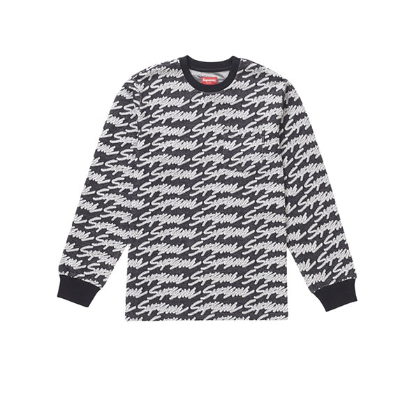 supreme script tee