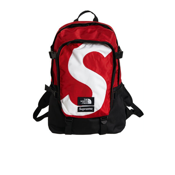 THE NORTH FACE X SUPREME S LOGO EXPEDITION BACKPACK RED FW20