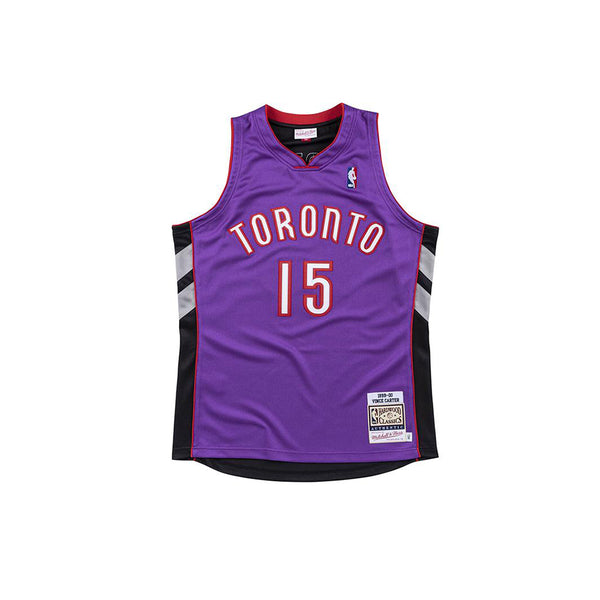 Vintage NBA Toronto Raptors Vince Carter Jersey Purple Black 