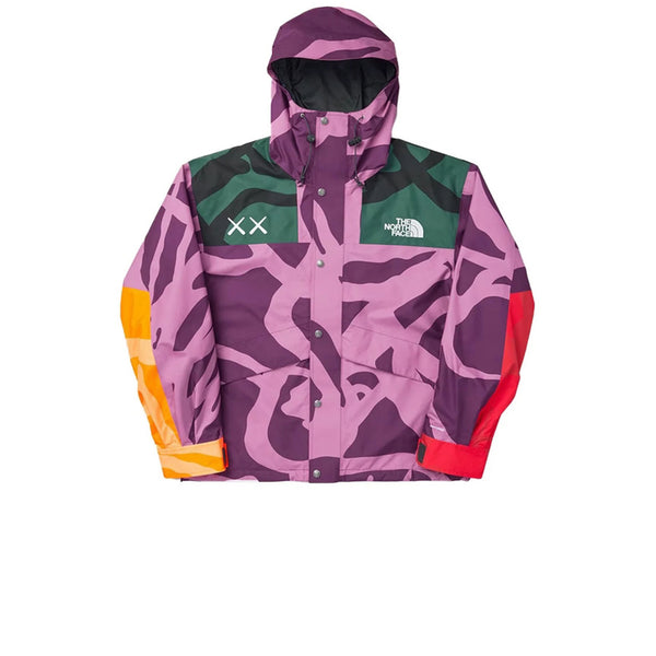 KAWS X THE NORTH FACE RETRO 1986 MOUNTAIN JACKET PAMPLONA PURPLE