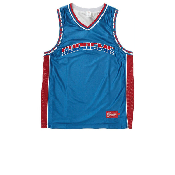 SUPREME REVERSIBLE BASKETBALL JERSEY ROYAL SS22 - HotelomegaShops