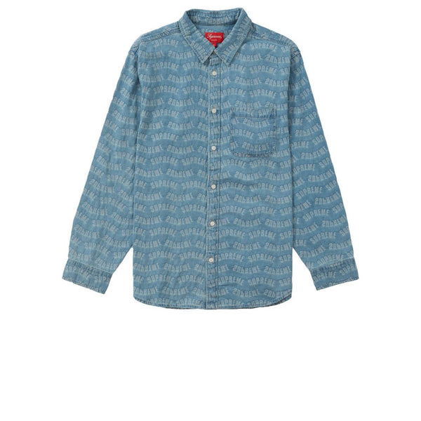 Supreme Arc Jacquard Denim Shirt デニム シャツ