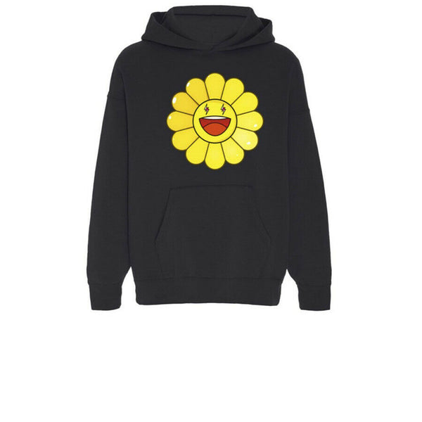 Takashi Murakami Complexcon Swarovski Crystal Flower Hoodie Black