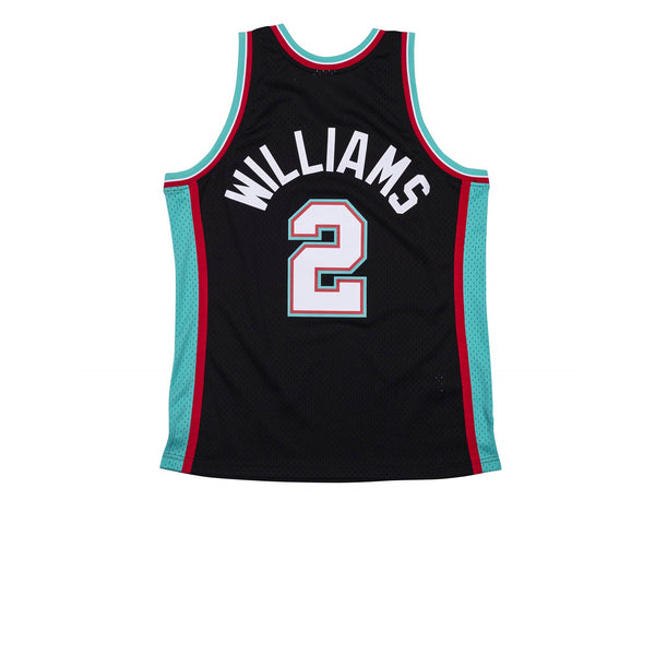 Adidas Jason Williams Sacramento Kings Black Hardwood Classic Swingman Jersey Size: Medium