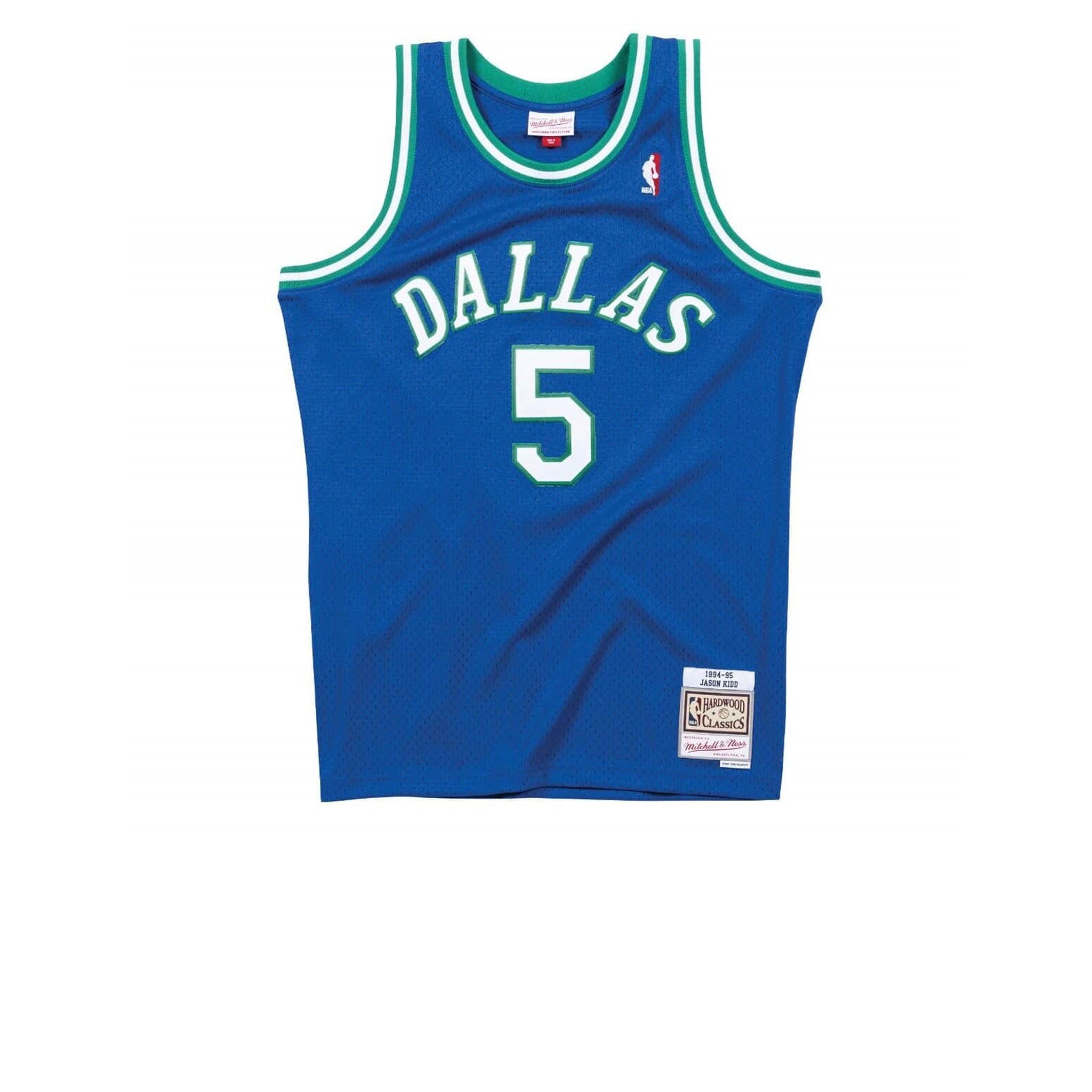 NEW Vtg Champion Dallas Mavericks Jason Kidd SIGNED Jersey White Size 44  Men’s M