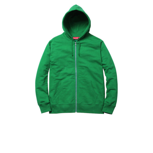 SUPREME ANTI HERO ZIP UP HOODED SWEATSHIRT GREEN SS14 - Stay Fresh