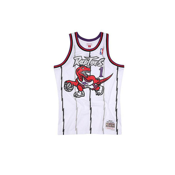 Tracy McGrady Toronto Raptors Mitchell & Ness White Out Swingman Jersey 