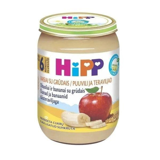 Hipp Organic Fruit Plum and pear from 4 months 190g