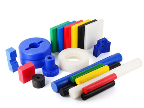 Range of customized POM plastic products including gears and injection molded parts