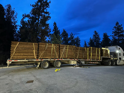 Truck With Large BarrierBoss Order