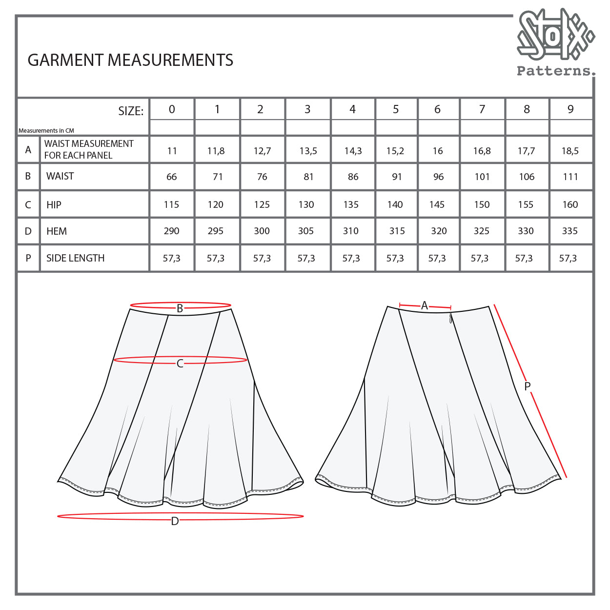 Flirt Skirt – Stokx Patterns