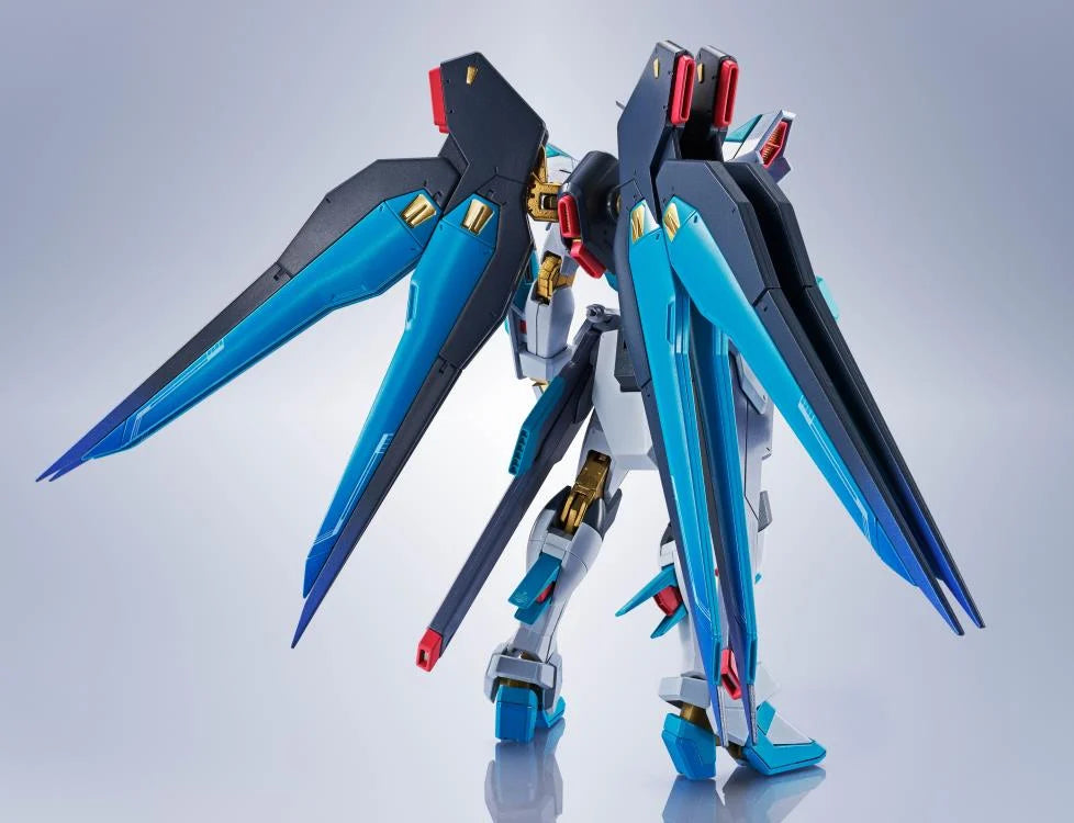 Gundam 45th Anniversary x Hatsune Miku Metal Robot Spirits Strike Freedom Gundam Type II (Hatsune Miku Ver.) Action Figure