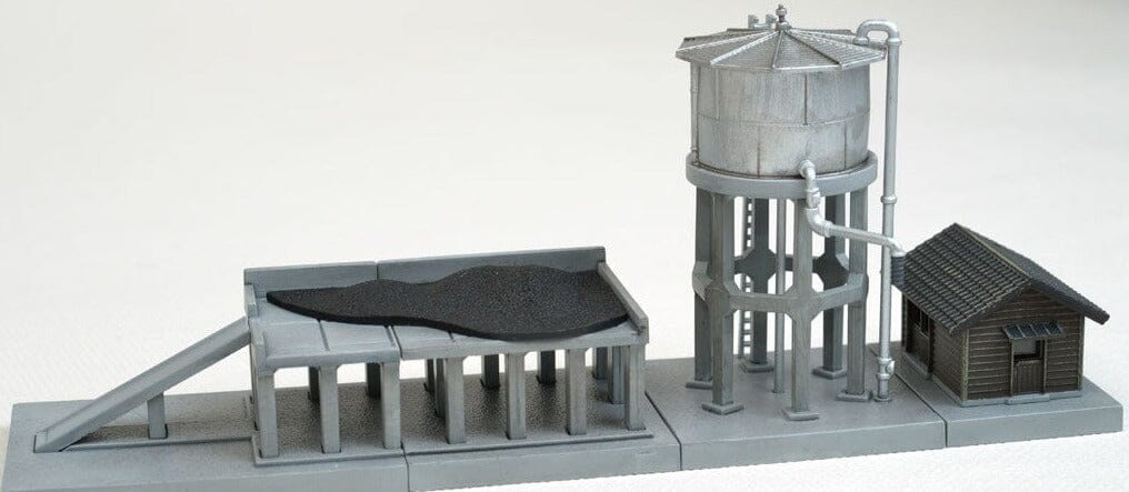 Image of Tomytec 1/150 Scene Accessory 082-2 Water Tower / Coal Bunker B2