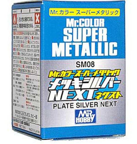 v gundam hexa Silver Super Gundam Mr   Color  Metallic (NEW) Plate USA