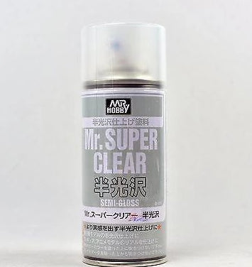 KNS Hobby - Mr SUPER CLEAR B-523 UV CUT FLAT SPRAY (170ML