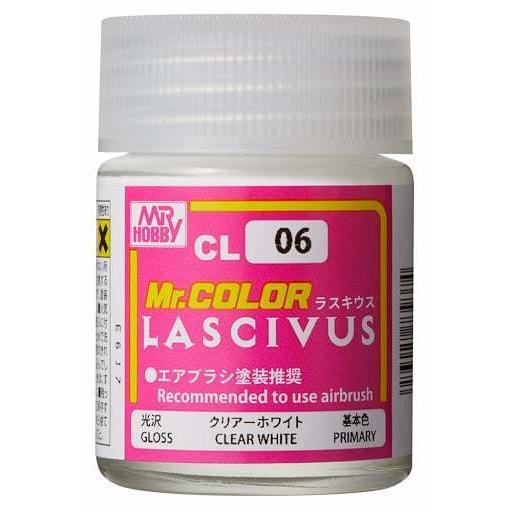 Image of CL06 LASCIVUS Gloss Clear White 18ml