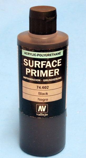 Vallejo SURFACE PRIMER 74.600 WHITE 200ml / 6.76oz Acrylic SUPER SIZE – USA  Gundam Store