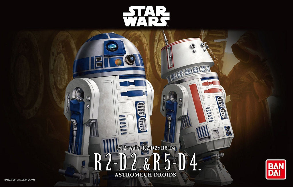 Bandai 1/12 R2-D2＆R5-D4