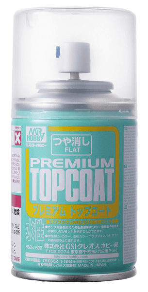 Mr. Hobby - Mr. Super Clear Top Coat Spray (Select from Flat, Gloss, S –  Gundam Shoppers Network