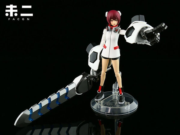 D House 1/12 Plain Figure Model Kit for Mecha Girl White Skin Version