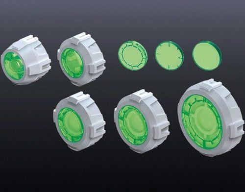 Image of Builders Parts HD 1/144 MS Sight Lens Green 01