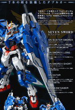 Rg 1 144 00 Gundam Seven Sword P Bandai Exclusive Usa Gundam Store