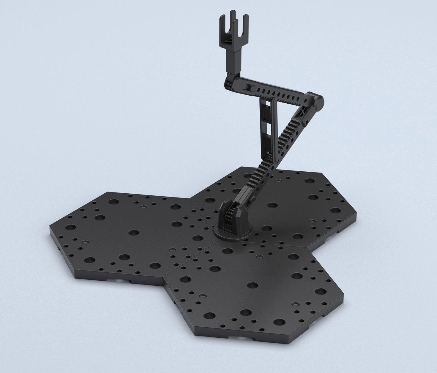 Image of Action Base 4 Display Stand (1/144 & 1/100 Scale) - Black