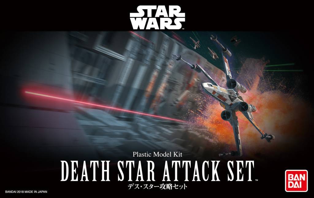 Death Star Attack Set "Star Wars", Bandai Star Wars 1/144 Plastic Model