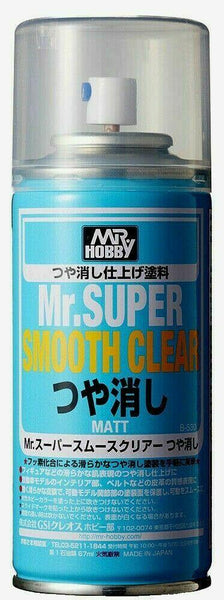 Mr. Hobby - Mr. Super Clear Top Coat Spray (Select from Flat, Gloss, S –  Gundam Shoppers Network