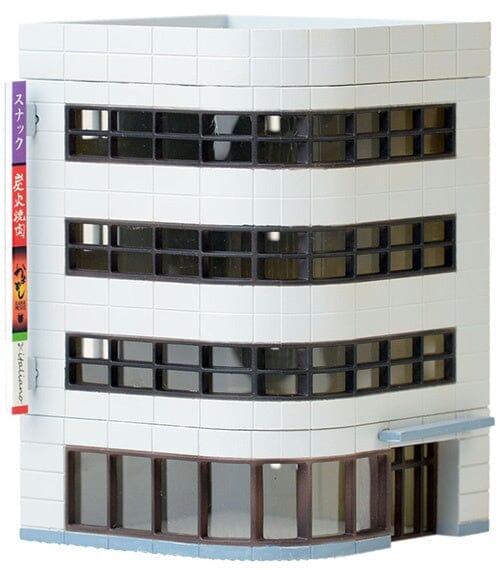 Image of Tomytec 1/150 Building Collection: 134-2 Corner Modern Office Building B2