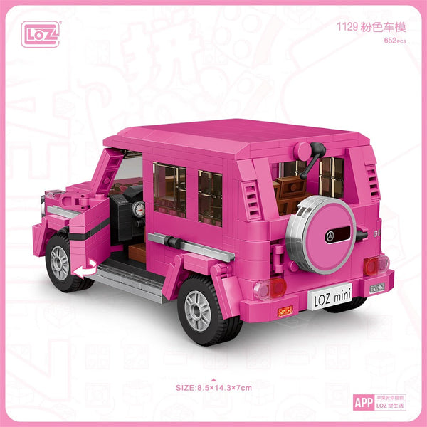 lego 325 piezas auto rosa - Distribuidora Por Mayor