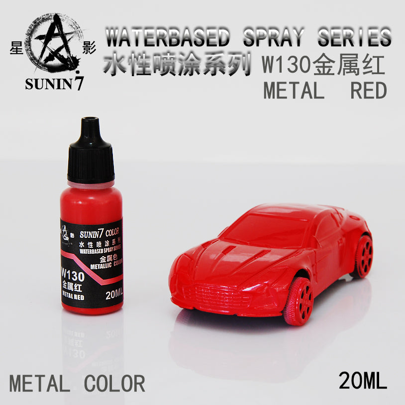 Image of Sunin Acrylic Metal Color W130: Metal Red