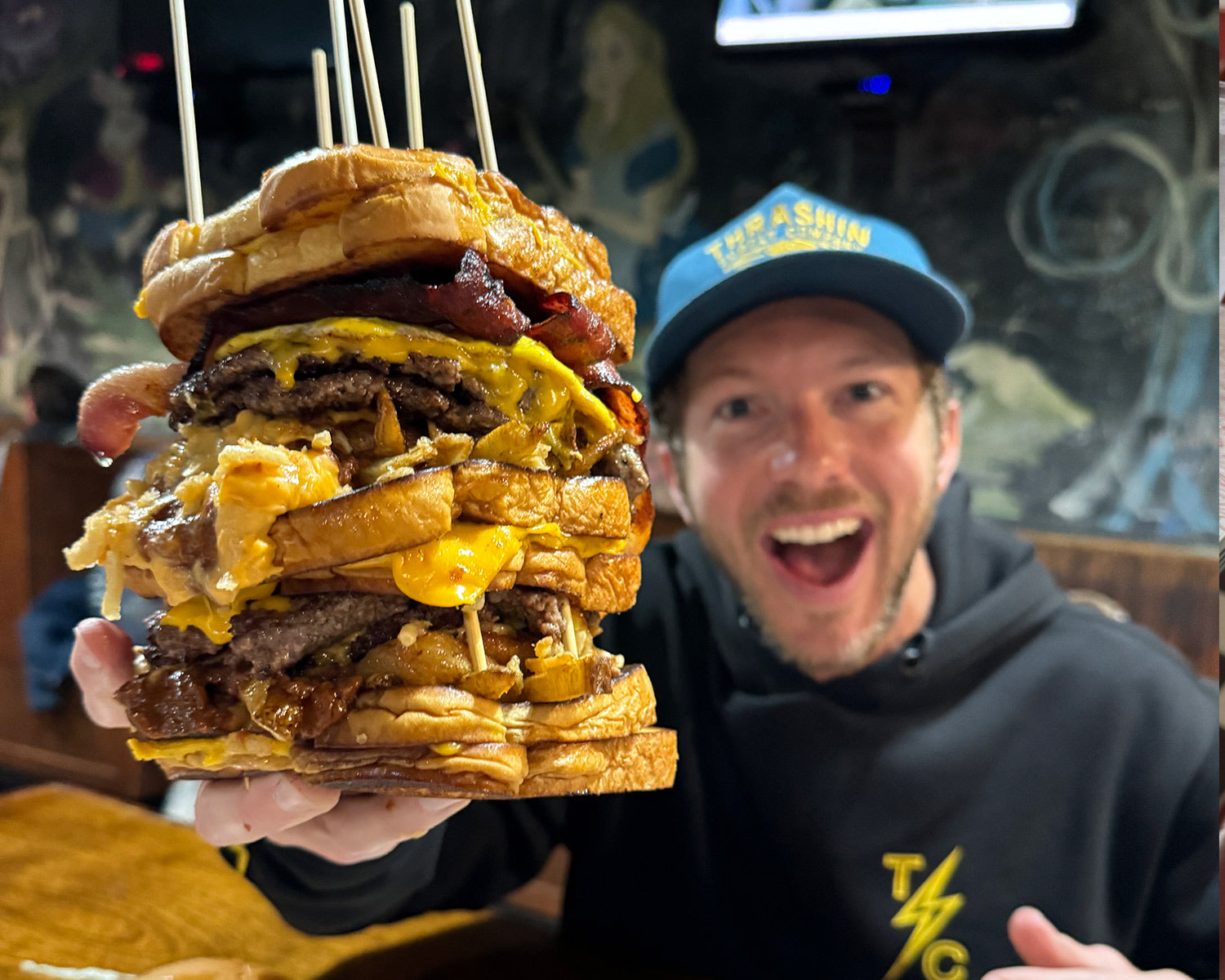 Day 3 at Daytona Bike Week | World's Biggest Burger?