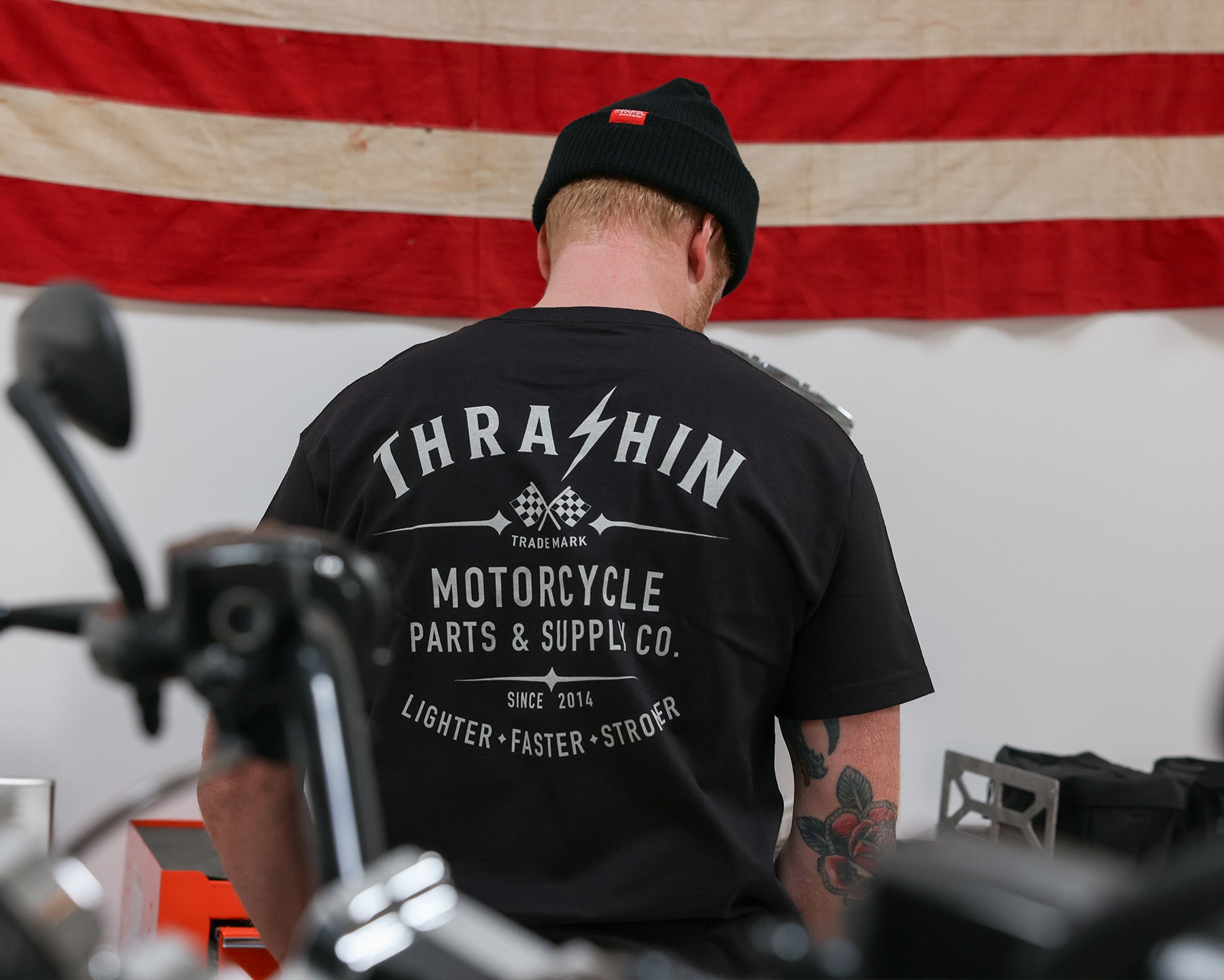 Thrashin Supply Co. LFS Tee - Black