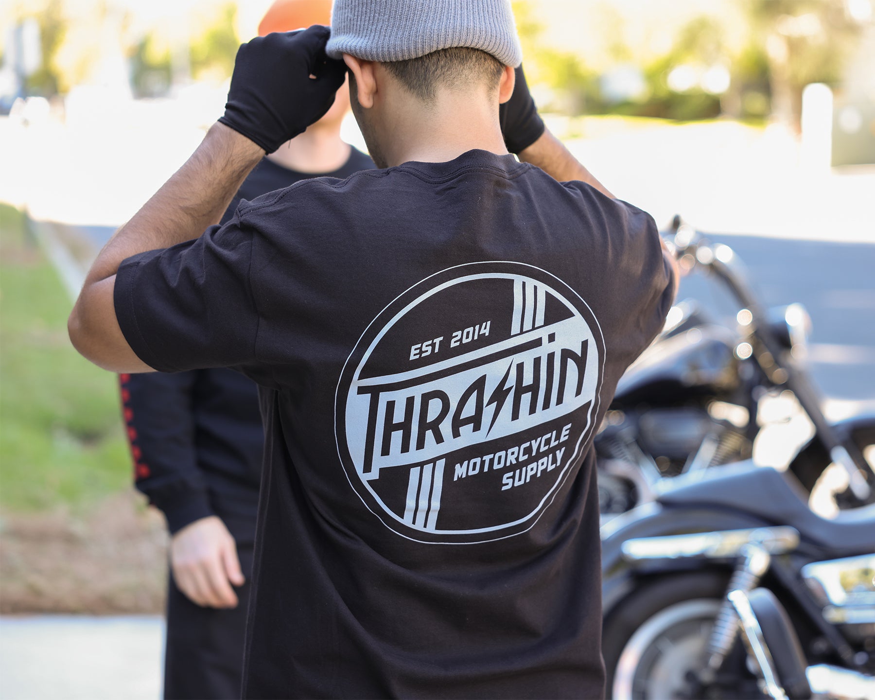 Thrashin Supply Co. Deco Tee- Black