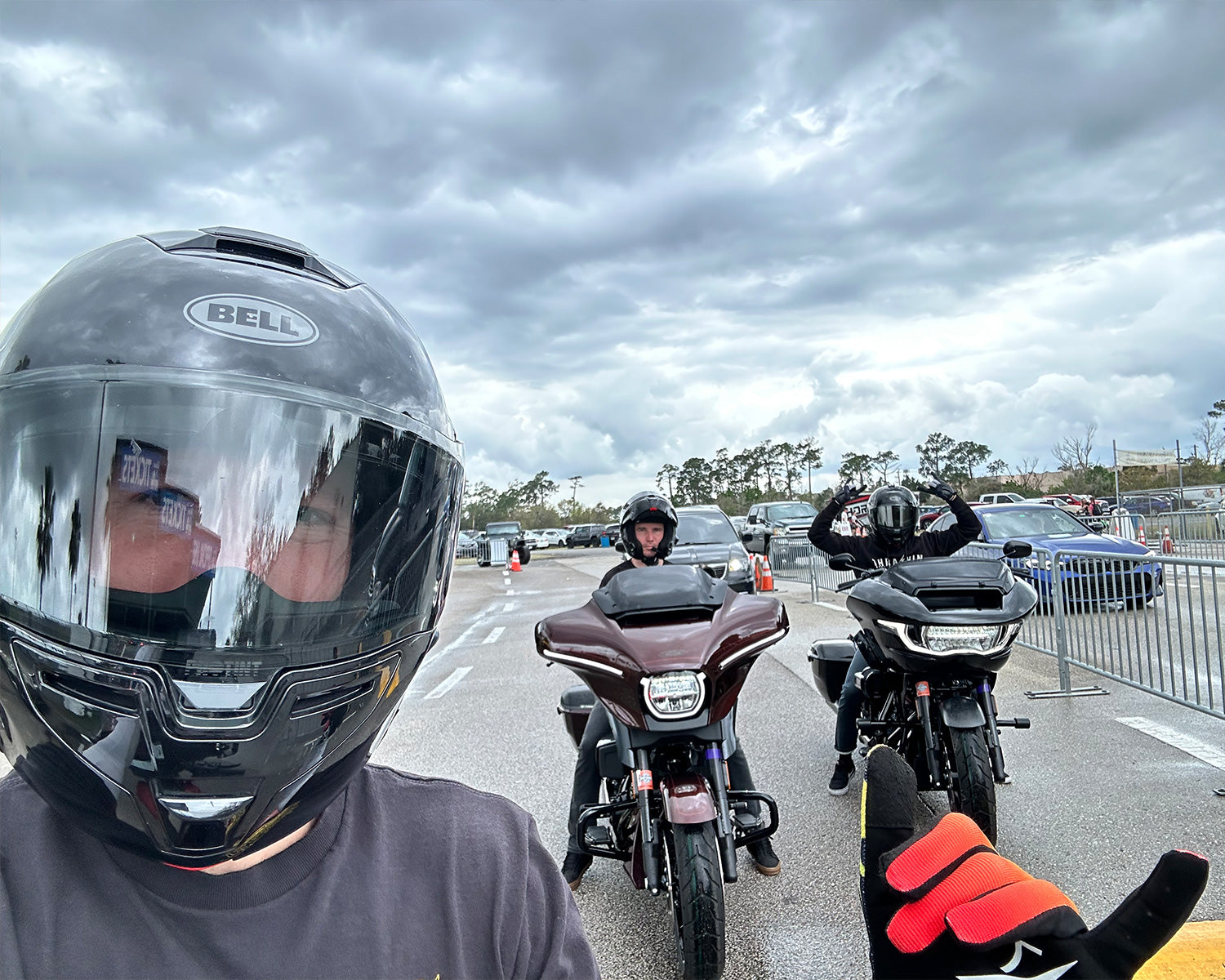 Daytona Bike Week on Harley Davidson Baggers and Supercross