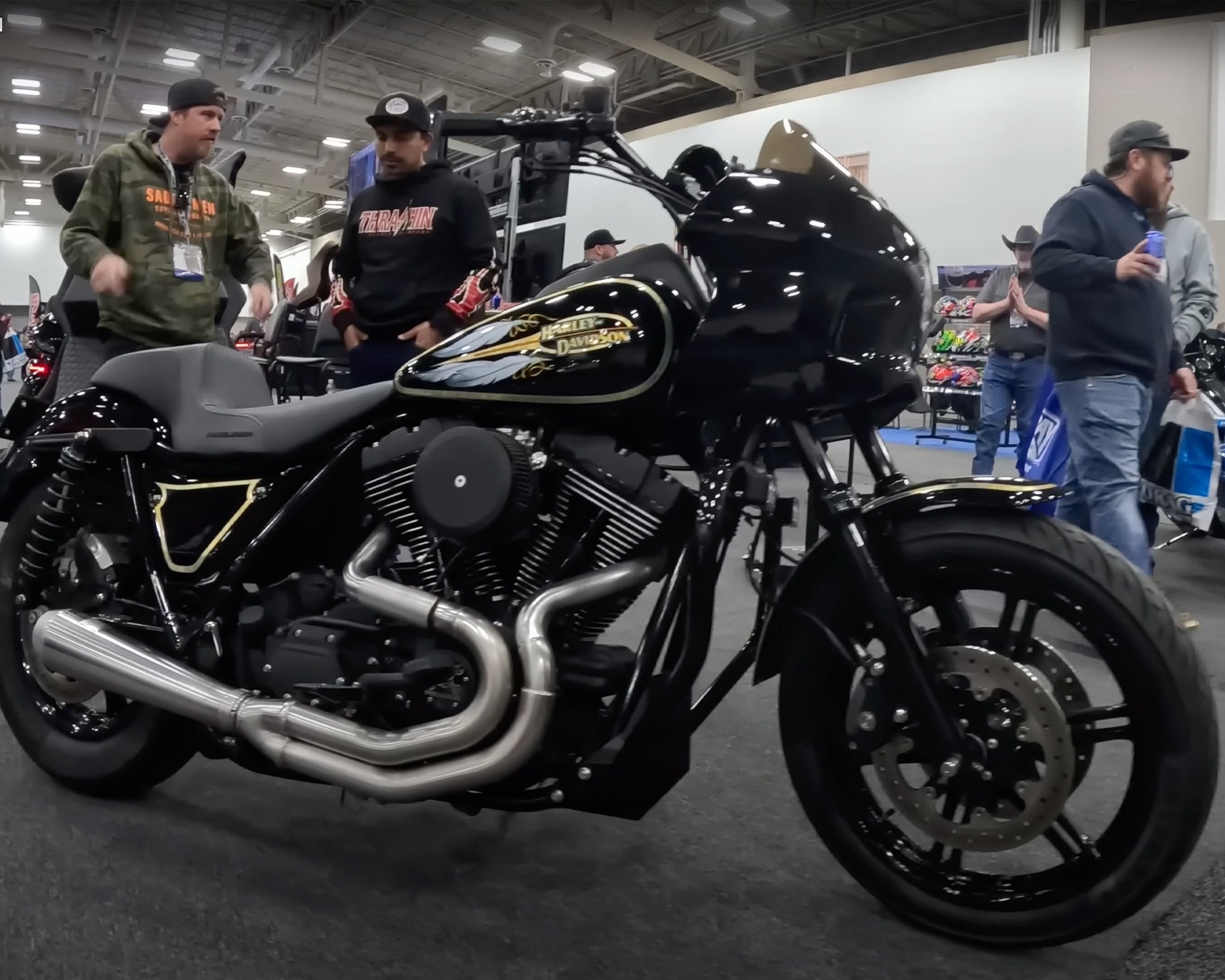 We Went To A Motorcycle Trade Show (Battle of the Baggers EP.19) - Vlog 113