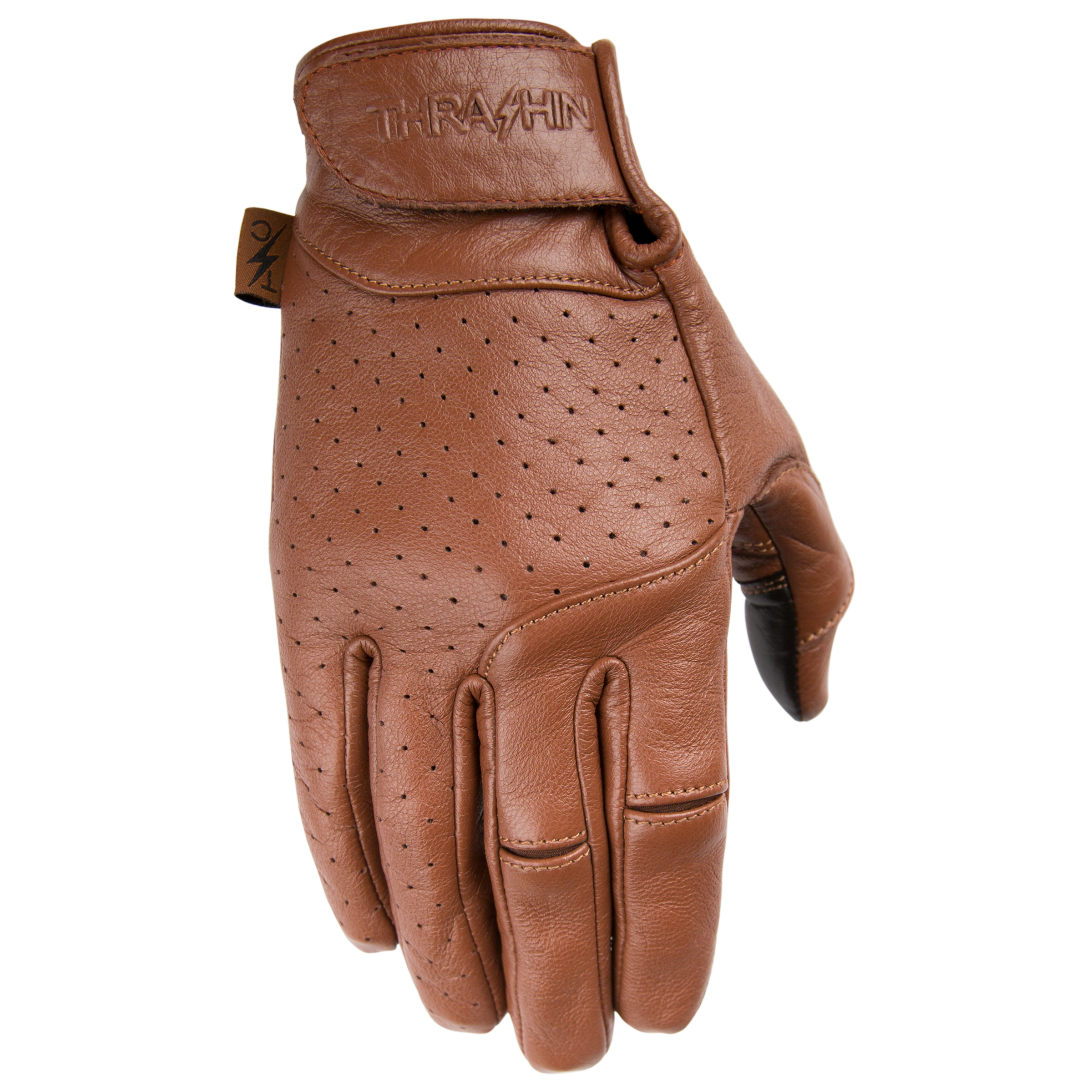 brown gloves