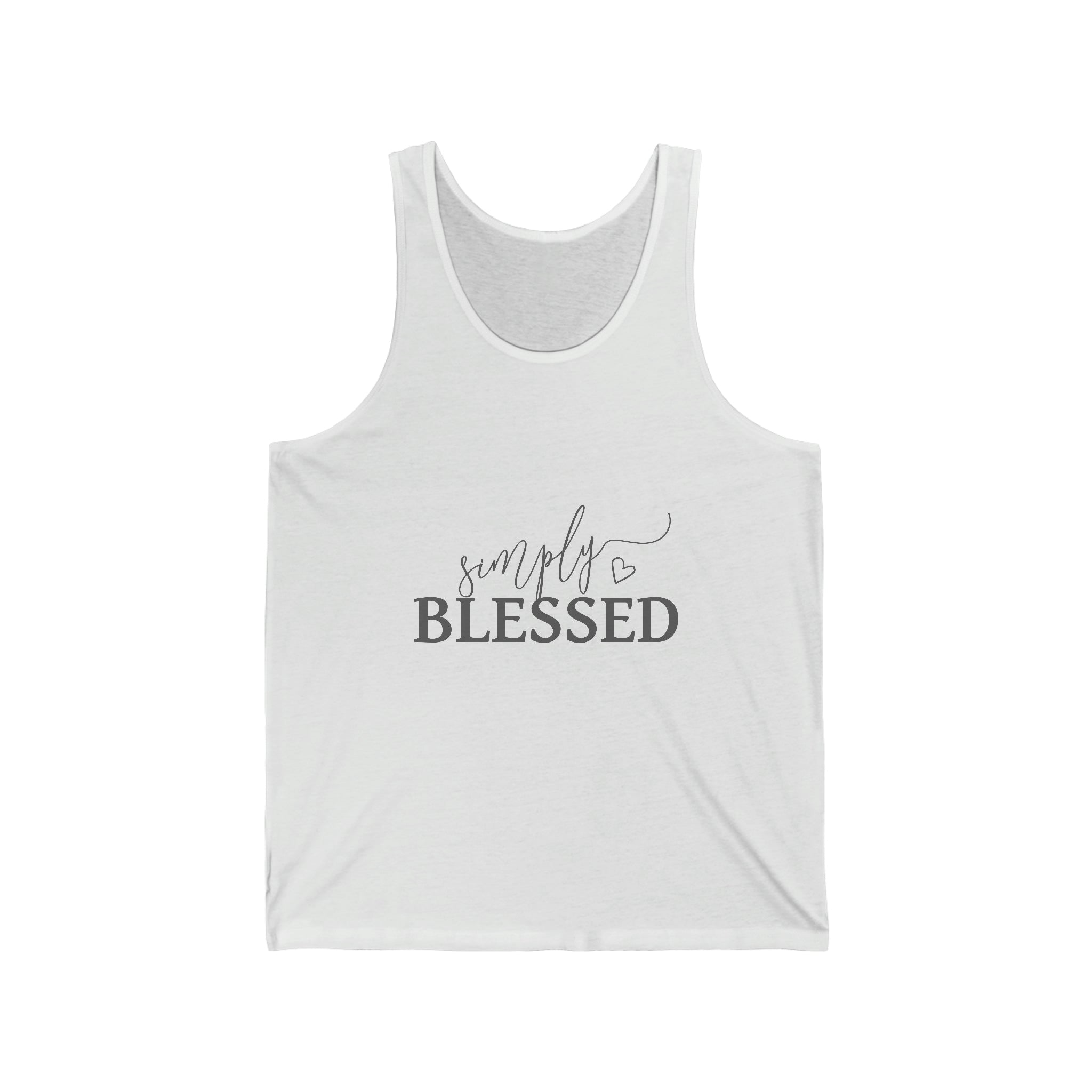 Simply Blessed Jersey Tank